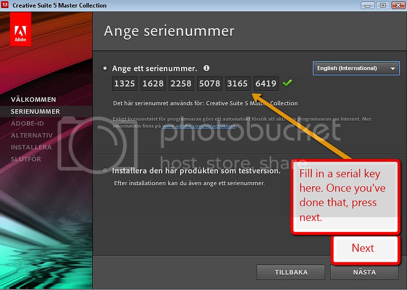 serial number adobe cs5 master collection